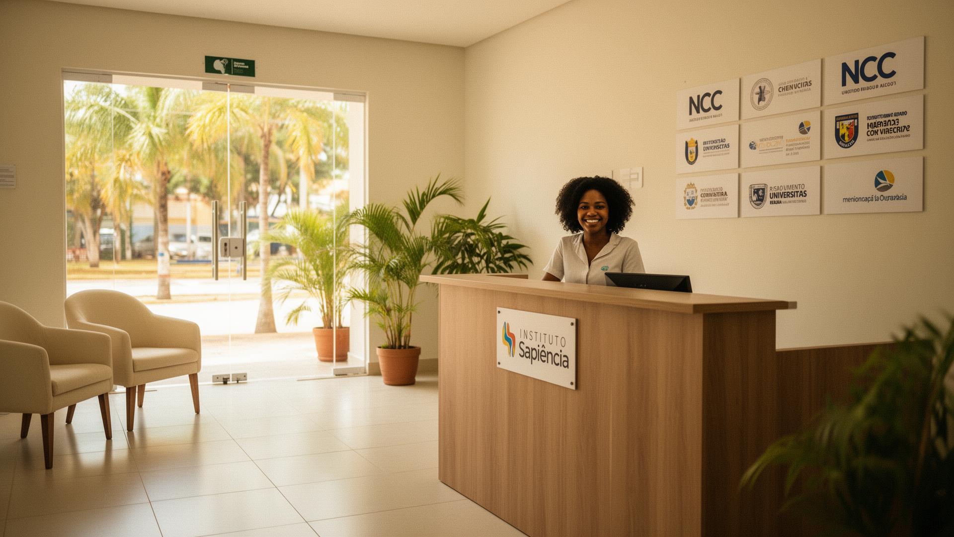 Instituto Sapiência campus reception